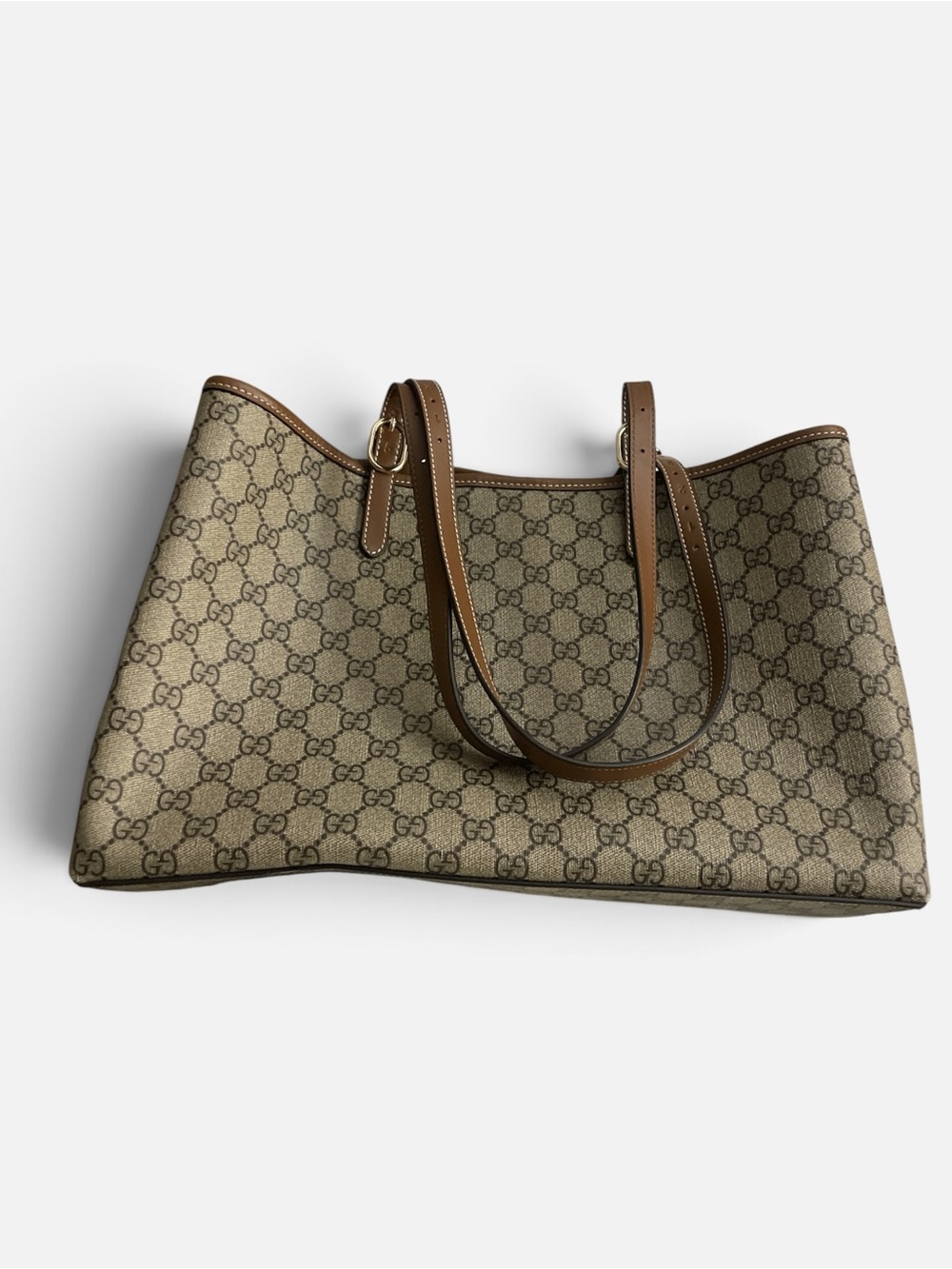 Gucci shoulder bag Designer-Brown with Leather Trim come with box and dust bag - Picture 3 of 6